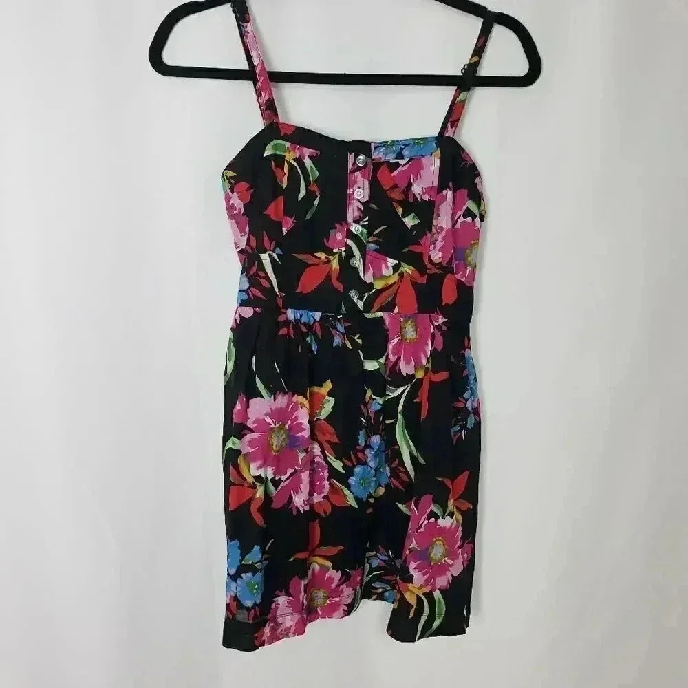 celebrity pink floral  mini dress‎ size s